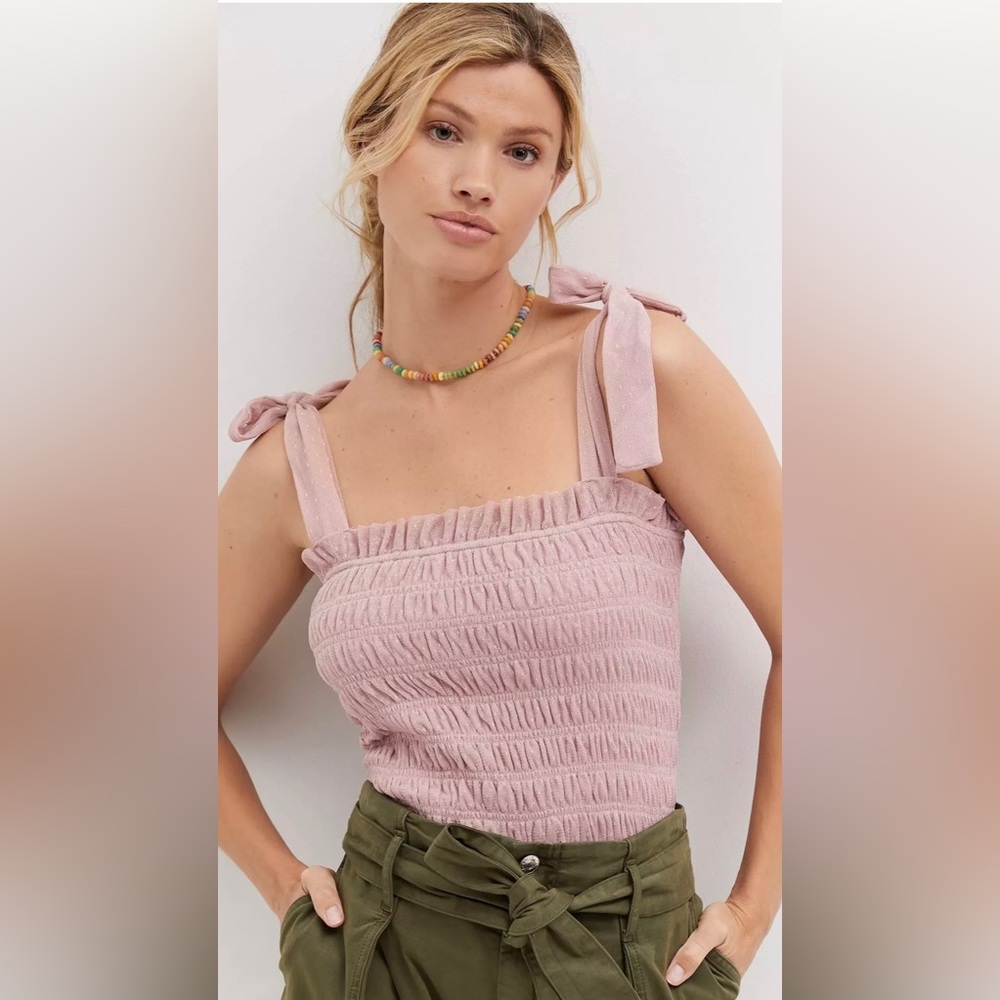 Anthropologie Smocked Cami (Size M)